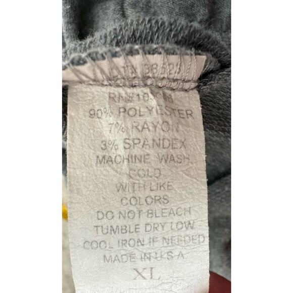 Discreet Gray Soft Sporty Comfy Crop Hoodie Gray Women’s Size X-Large - Picture 5 of 7